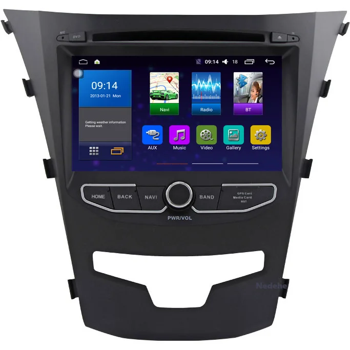 Восьмиядерный 4G+ 64G Android 8,1 автомобильный DVD gps навигатор для SsangYong Korando Actyon автомобильный Радио стерео Wifi DVR