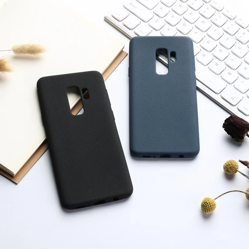 For Samsung S8 Case  Scrub Protective Shell Back Phone Cover For Samsung Galaxy S9 Plus S7 Edge S6 G965F G950F G960F Cases Bag