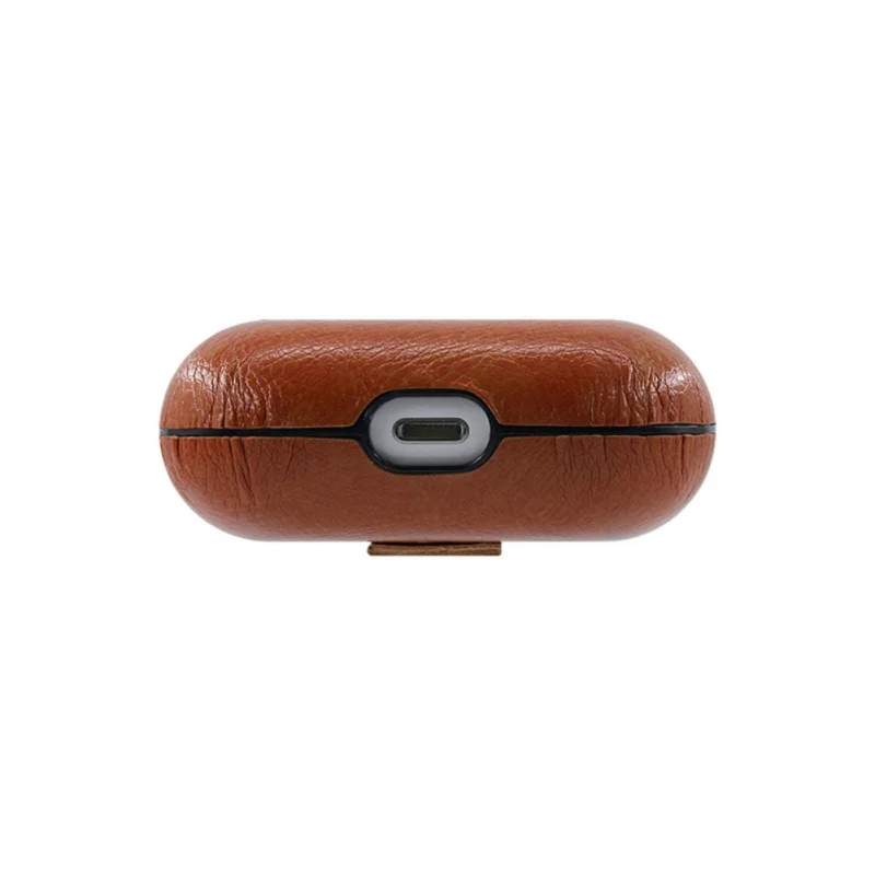 Чехол для наушников Airpod Pro из искусственной кожи, портативный защитный чехол с застежкой, Новинка
