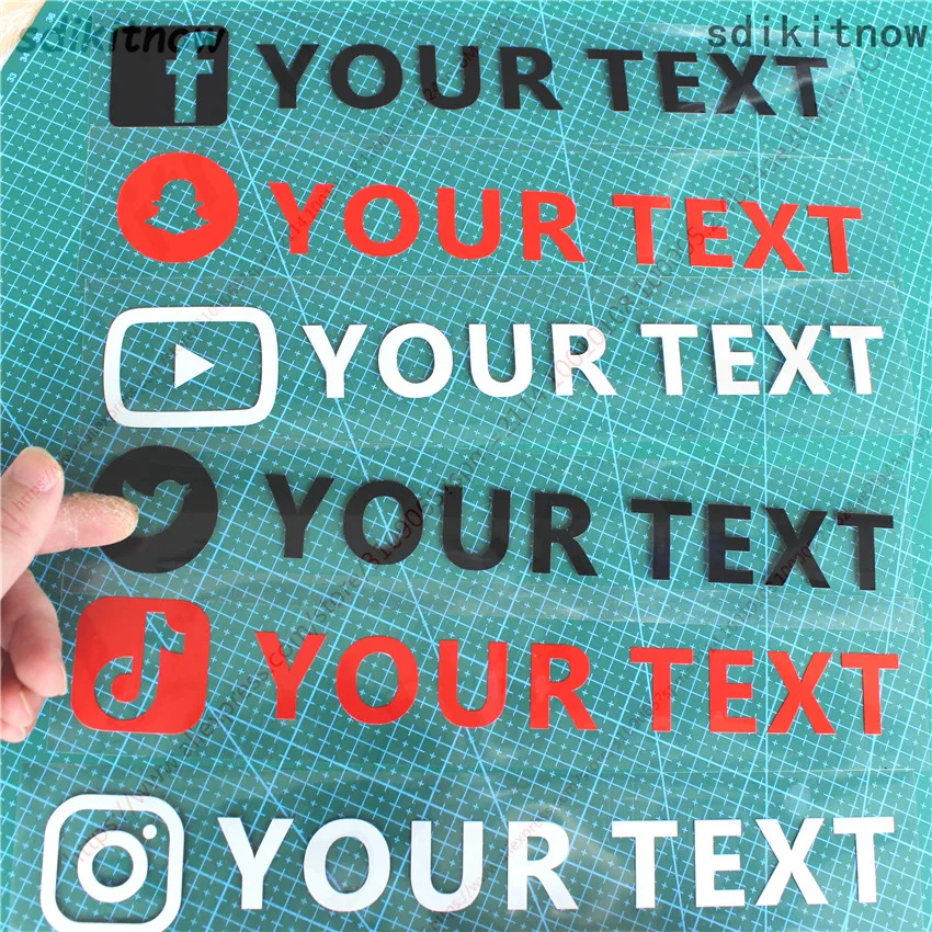 Пользовательский ваш текст Instagram facebook YouTube whatsApp line skype Twitch веб сайт телефон Окно