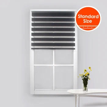 

Big Windows Zebra Roller Blinds 38mm Alum tube Heavy duty for bedroom For huge window for livingroom Standard Size window shades