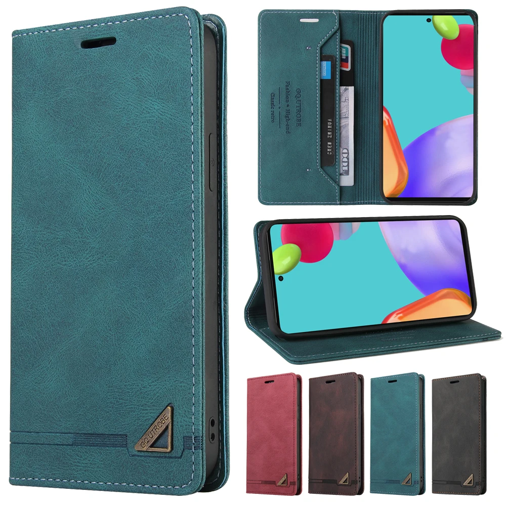 Leather Wallet Case Voor Samsung Galaxy A72 A71 A70 A52 A51 A50 A42 A41 A40 A32 A31 A21 A20E A12 a11 A10 A02 A01 Telefoon Case Cover