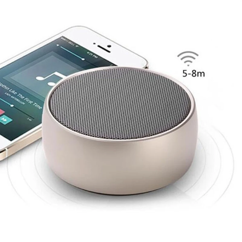 3 Вт Металлический Мини Soundbox тяжелый бас Портативный беспроводной Bluetooth динамик