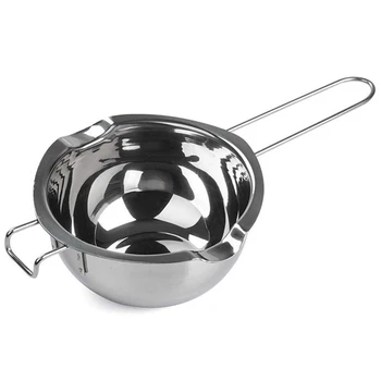 

Double Boiler Stainless Steel Chocolate Pot, Chocolate Dipping Tool, Waterproof Melting Bowl, Suitable for Melting Butter, Chees