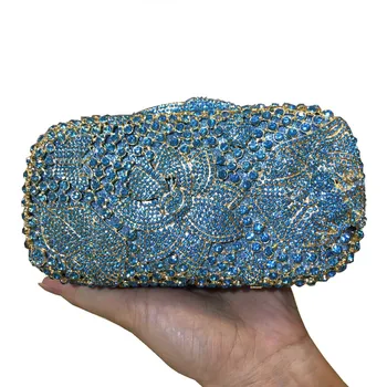 

Latest Clutches Wedding Bags Luxury Bag for Women Bridal Wedding Elegant Party Women Bag Diamond Wedding Handbag Bridal Purse