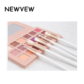 

NEWVEW makeup brush 9 pcs white color make-up tools eye shadow brush powder brush