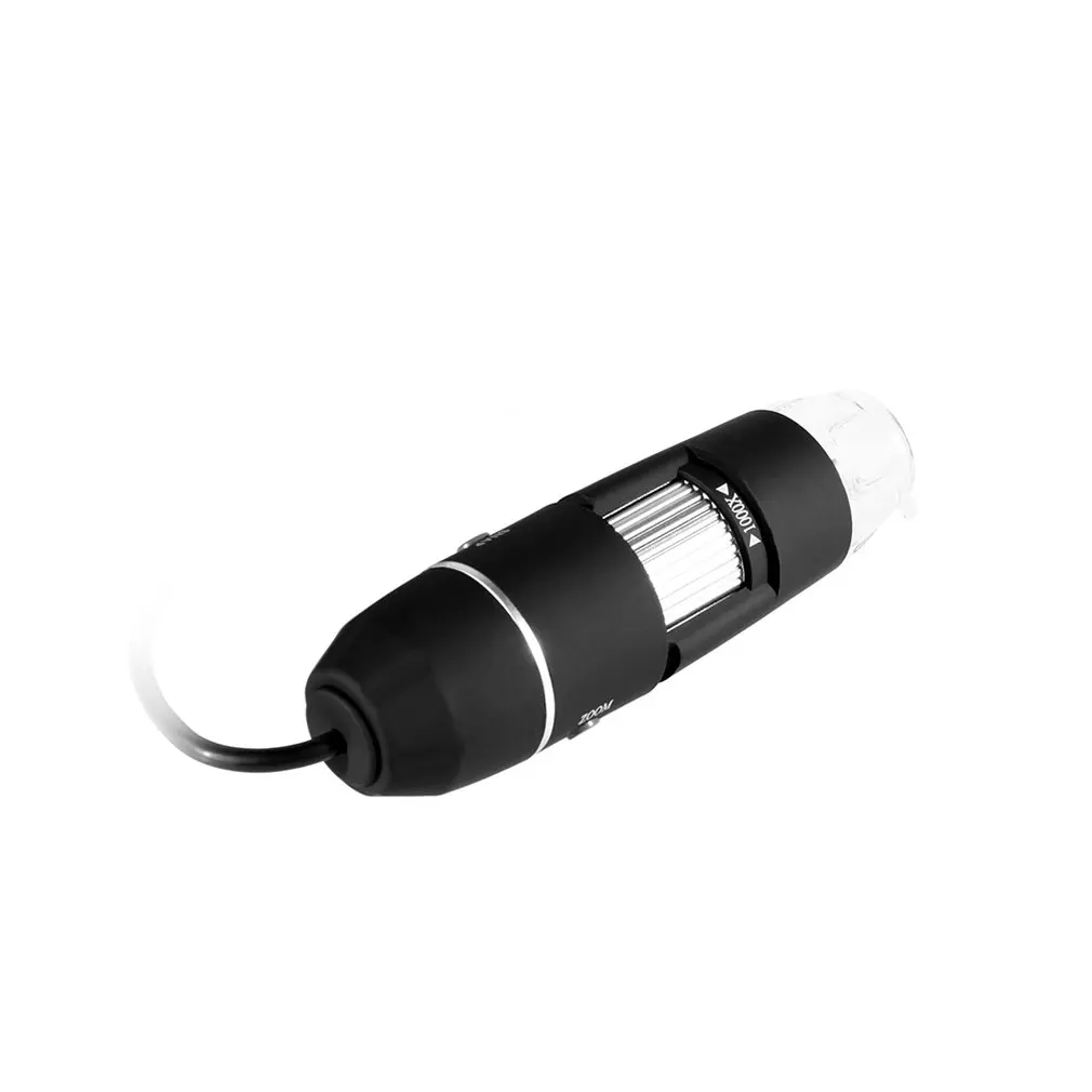 Подключаемый USB цифровой микроскоп с гибкой подставкой для наблюдения руки для Windows, Mac, Linux мини-микроскоп камеры