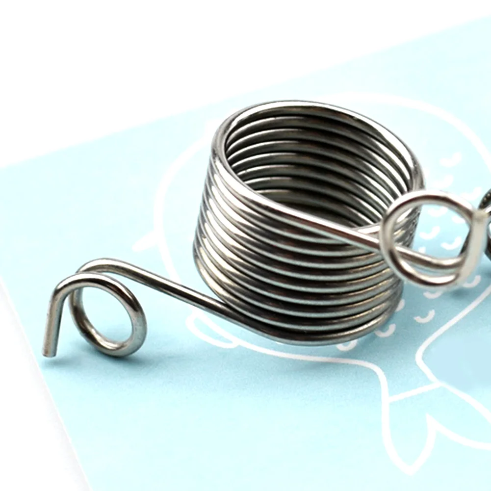 StainlessSteelKnittingToolFingerThimbleYarnStrandingGuideYarn