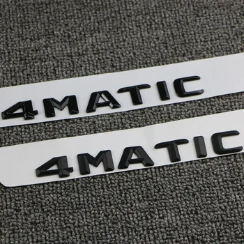 

3D 4Matic Small Style Black Car Sticker Trunk Emblem Badge Letters Emblems For Mercedes-Benz