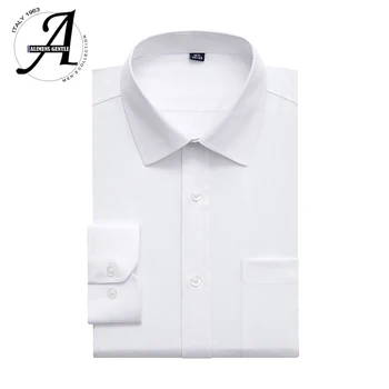 

9XL Regular Fit White Shirt Long Sleeve Casual Shirts For Men 2019 Brand New Casual Men Shirts 6XL Camisas Manga Larga Masculina