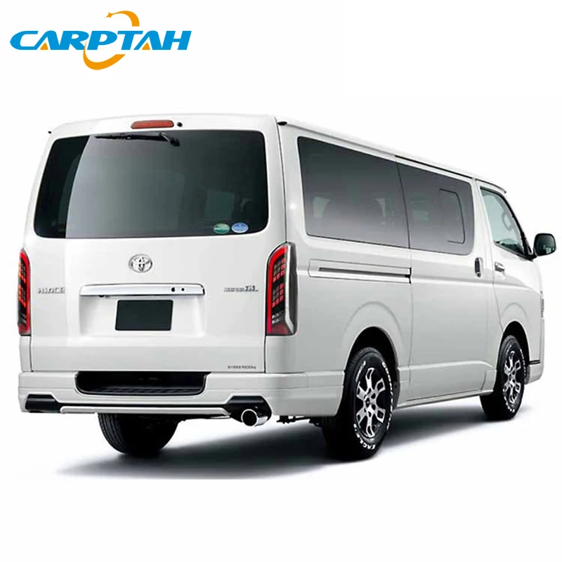 Автомобильный Стайлинг фонарь задние фонари для Toyota Hiace 200 2005 2018 задний LED DRL +