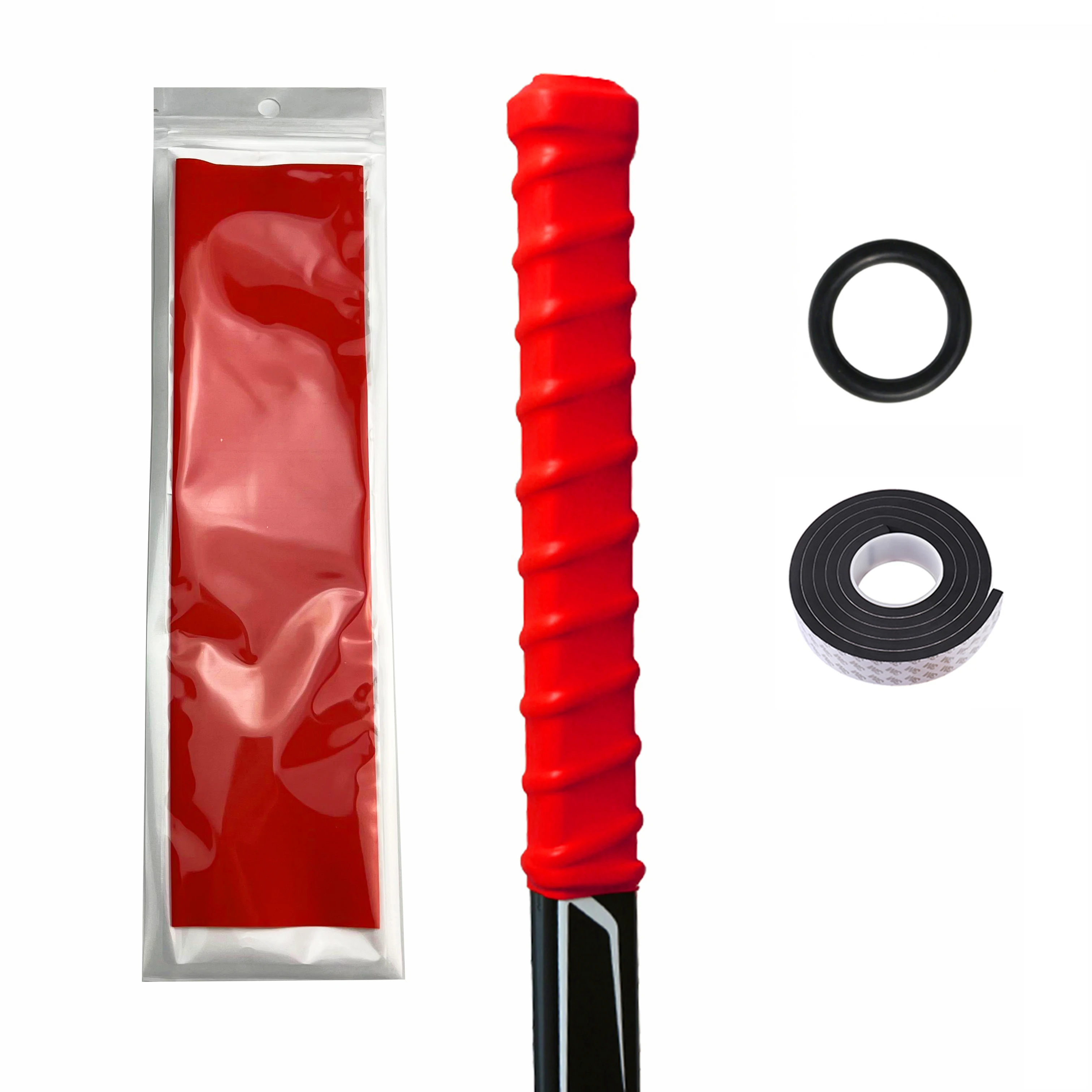Description Picture 3 of itemNon-Slip Ice Hockey Stick Grip Hockey Grip Tape Heat Shrinkable Sleeve Grip Hockey Stick Grips Training