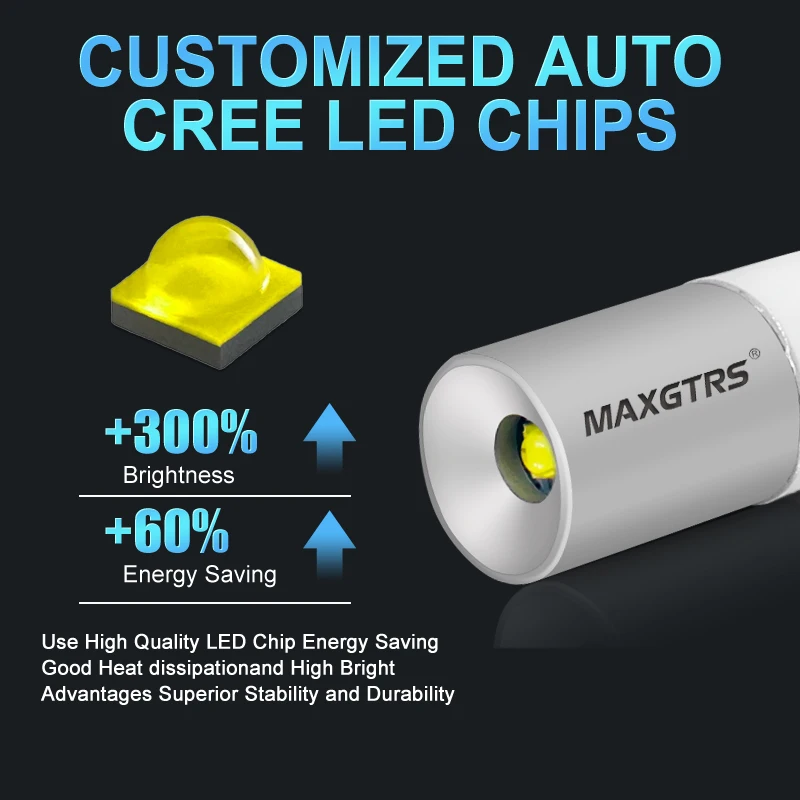 5 кратный белый автомобильный CREE светодиодный чип T10 168 194 2825 W5W ные лампы для