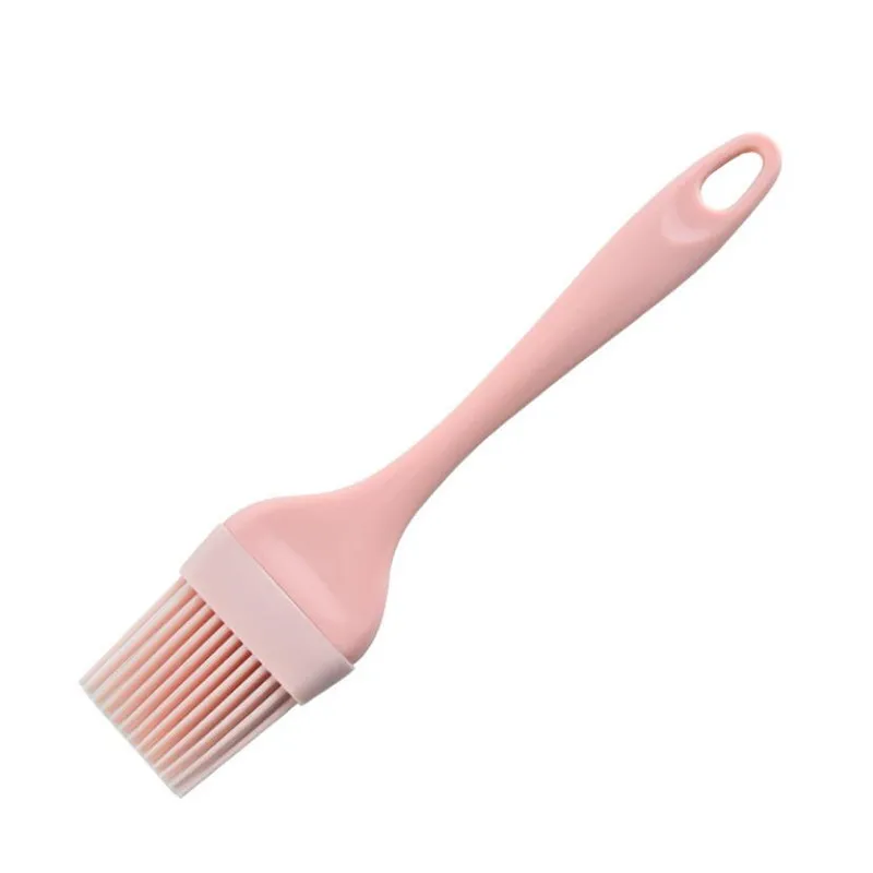 3Pcs/Set Kitchen Utensils Cooking Supplies Multi Purpose Blue/Pink Cake Spatula Baking Tools Silicone/PP Non-stick BBQ Brushes