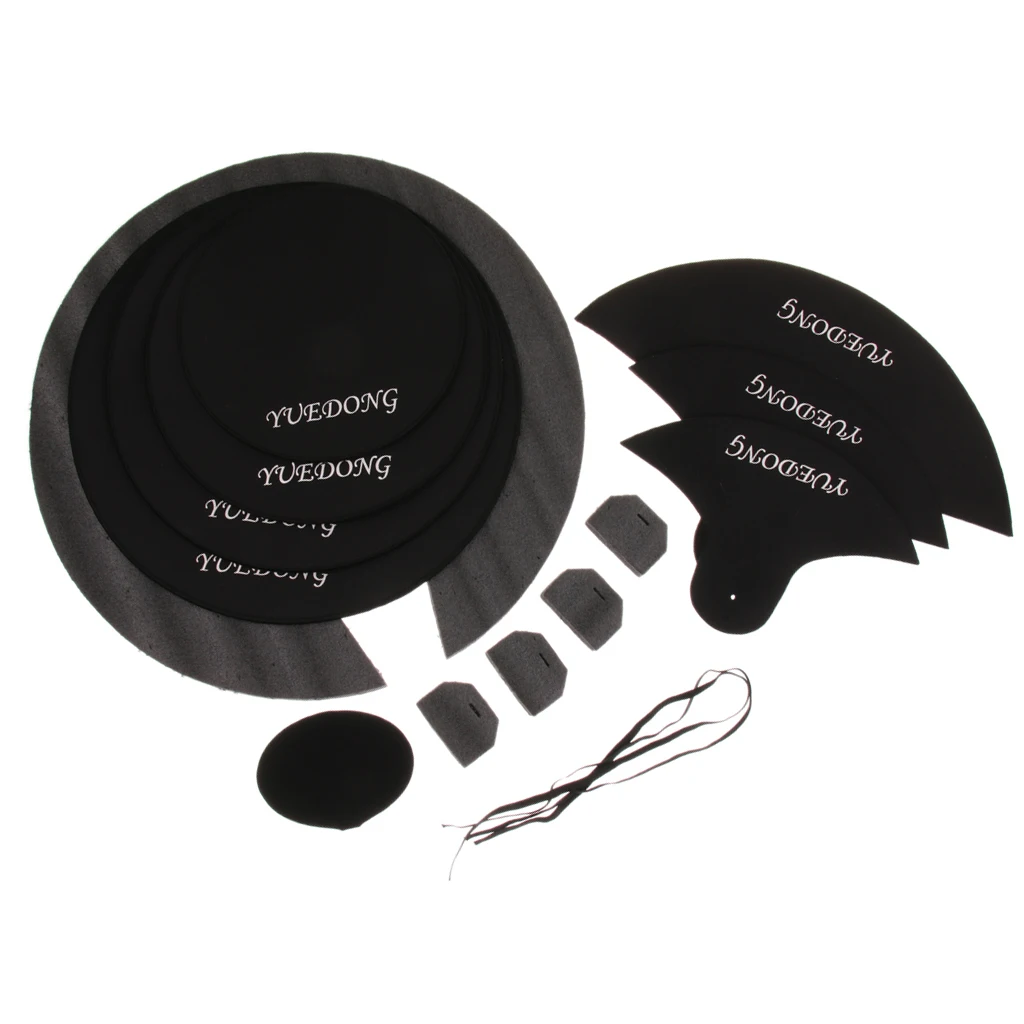 Набор барабанов Mute Silencer Bass Drum Kit Набор сменных аксессуаров черный