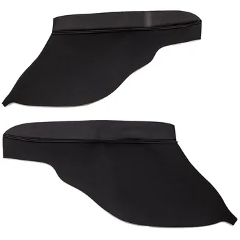 

Black Door Panels Armrest Replacement Leather Cover For Honda Odyssey 11-17 2PCS
