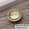 Nordic Simple Hidden Door Handles Stainless Steel Recessed Flush Pull Cabinet Invisible Round Door Handle Pull Hardware ► Photo 3/6