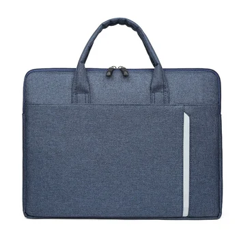 

Waterproof Men Women Briefcase 14 Inch Laptop Bag Large Capacity Business Handbag Messenger Shoulder Bag