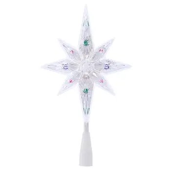 

YUNLIGHTS Christmas Tree Topper Multi-color Star-shaped Polaris Stunning LED Light Decorative Light for Home Party Bar