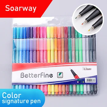 

0.4mm Micron Liner Marker Pens Fineliner Colorful sets Water Assorted Ink Painting line handwrite School Office Art Supplies