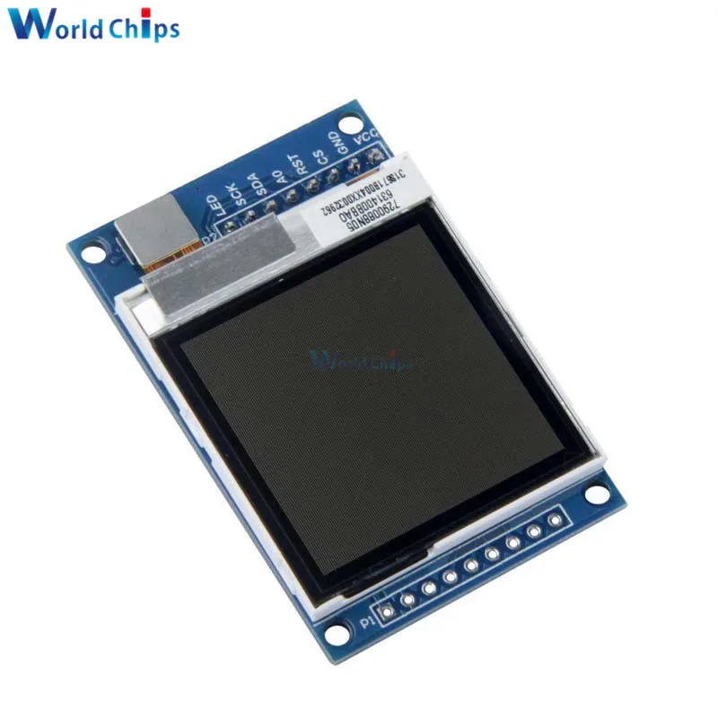 1," дюймовый TFT ips lcd 1,6 дюймов OLED прозрачно-отражающий дисплей модуля lcd DIY последовательный порт SPI 130*130 связь для Arduino