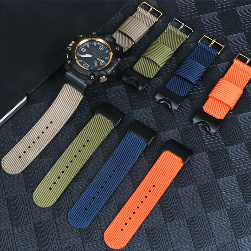 Nilon Tali Jam untuk Casio G SHOCK GWG 1000GB GWG 100GB GWG 1000 Gelang  Gelang untuk GWG1000GB GWG100GB GWG1000 Band Sabuk|Pintar Aksesoris| -  AliExpress