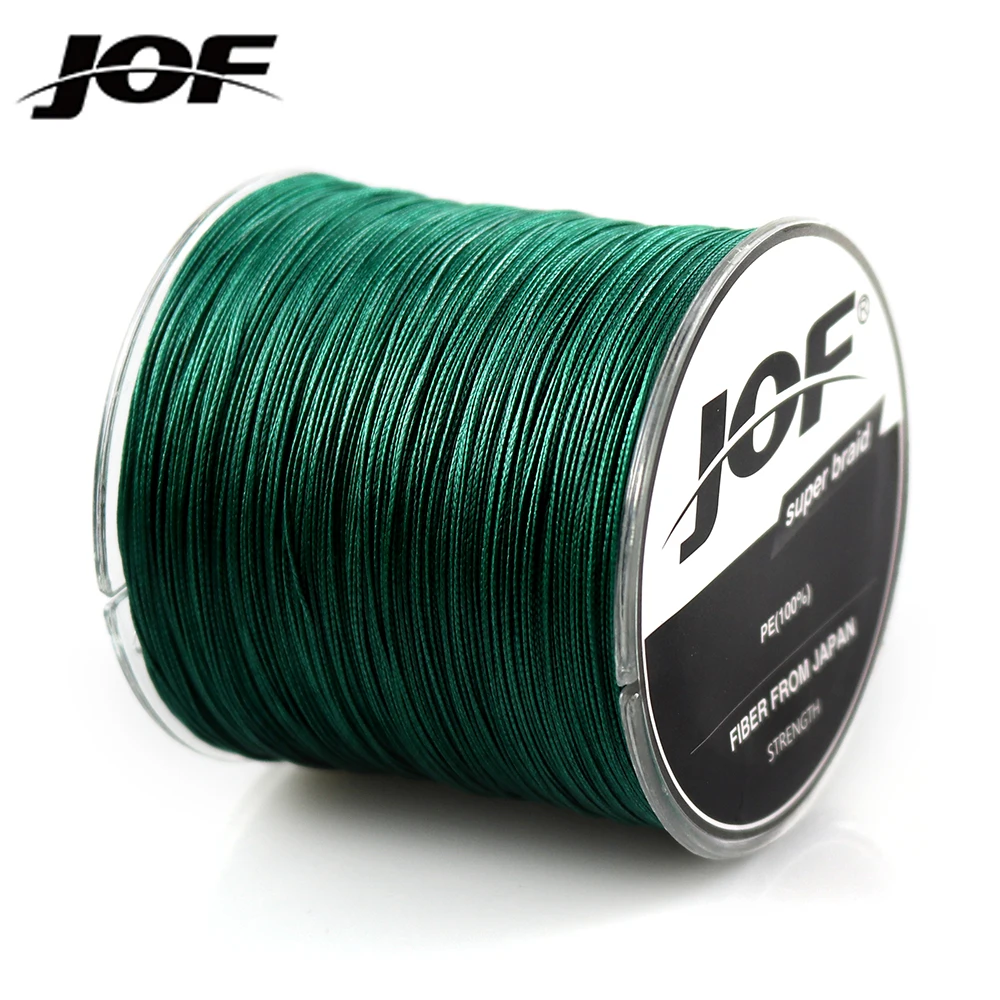 JOF 0.8#-12.0# 8 Strands Fishing Line 500M 300M 100M PE Braided Multifilament 18-119lb 0.14-0.70mm JOF 0.8#-12.0# 8 Strands Fishing Line 500M 300M 100M PE Braided Multifilament 18-119lb 0.14-0.70mm