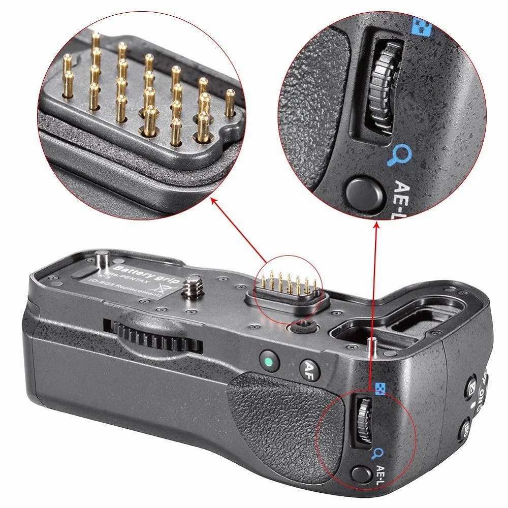 JINTU Multi-Power Vertical Battery Grip Pack Holder for Pentax K-3 K3 DSLR Camera AS D-BG5 work with D-Li90 or AA battery