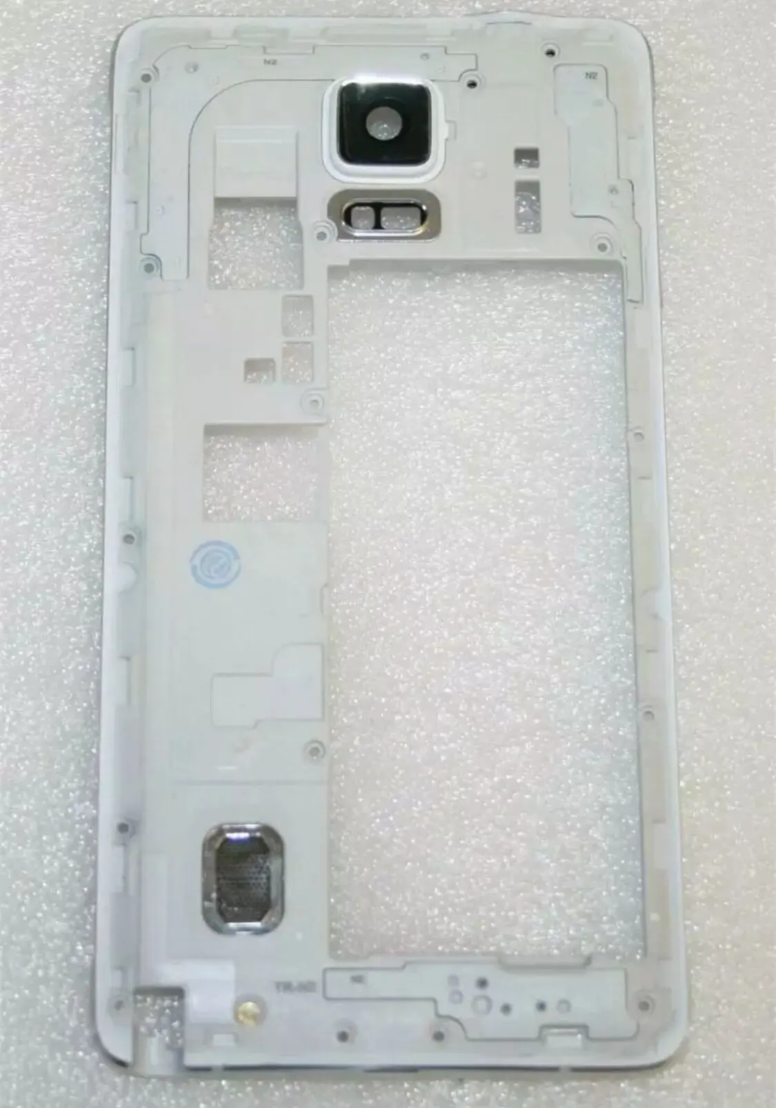 Для Galaxy Note4 SM-N910 белый/черный/золотой/розовый цвет средняя пластина рамка с небольшими частями
