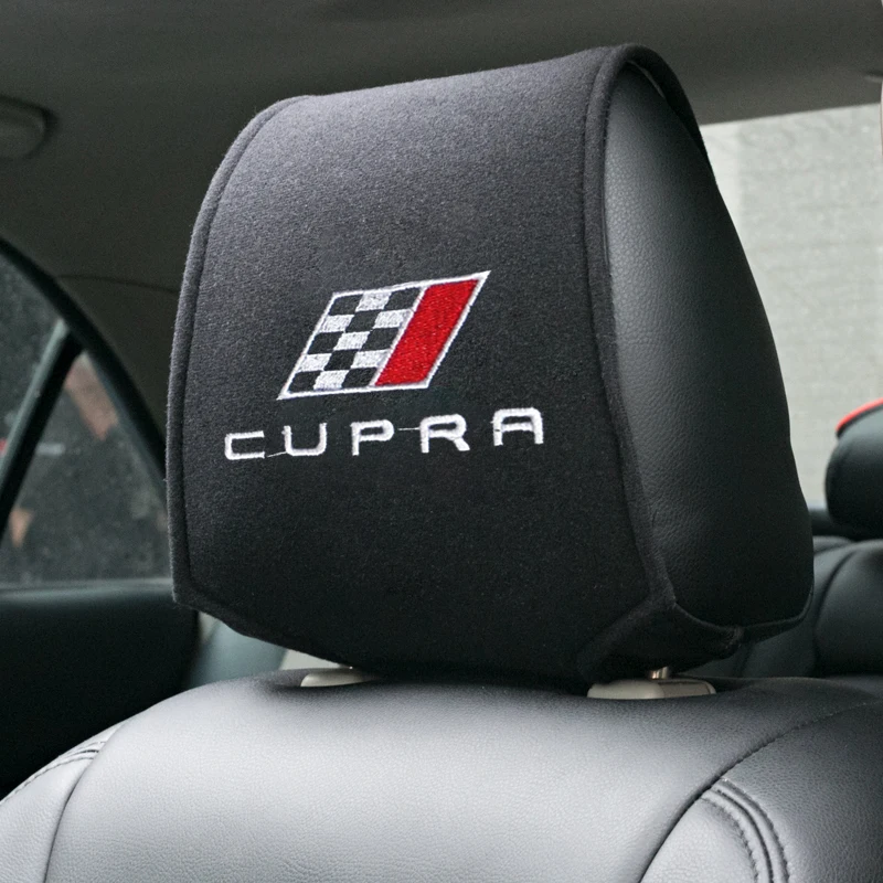 Горячая крышка подголовника автомобиля подходит для сиденья Leon Ibiza cupra Altea ремень гоночного автомобиля чехол для сиденья