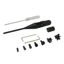 

MAGORUI Tactical Rifle Red Dot Laser Bore Sight Collimator Bore Sighter Kits Tactical Hunting Scope Fit 0.177 to 0.780 Caliber