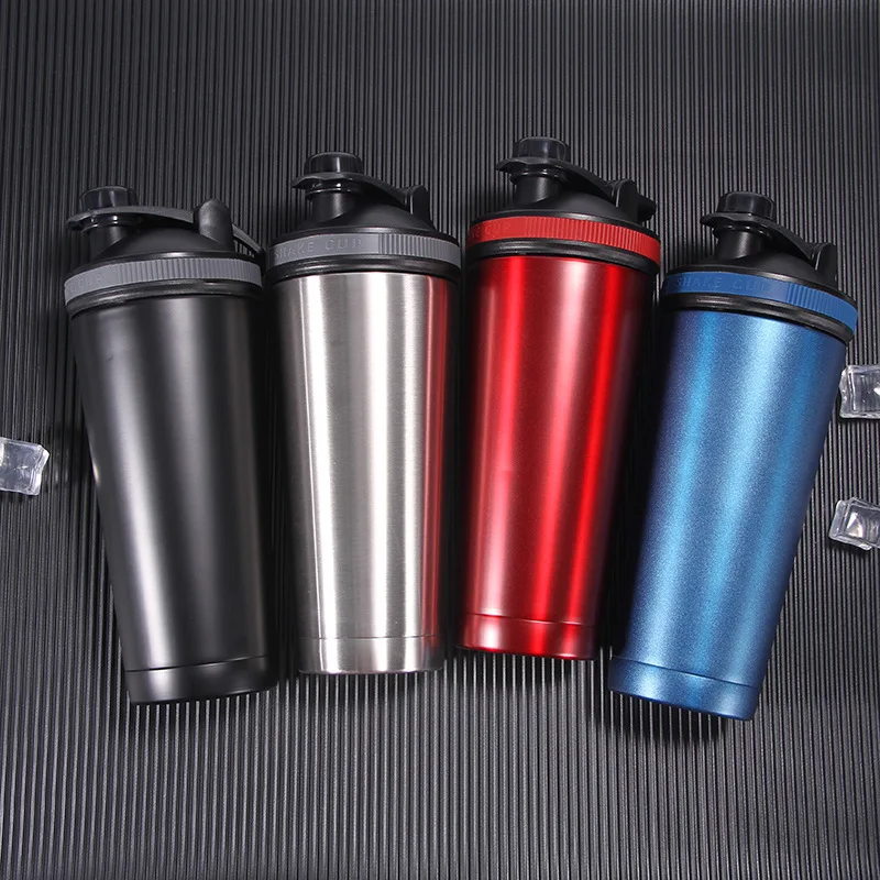 Multi-Style Custom High Quality Double Wall Stainless Steel vacuum Small  Caliber Push-Type Shaker Flask Water Protein Bottle - China Multi-Style and  Custom price