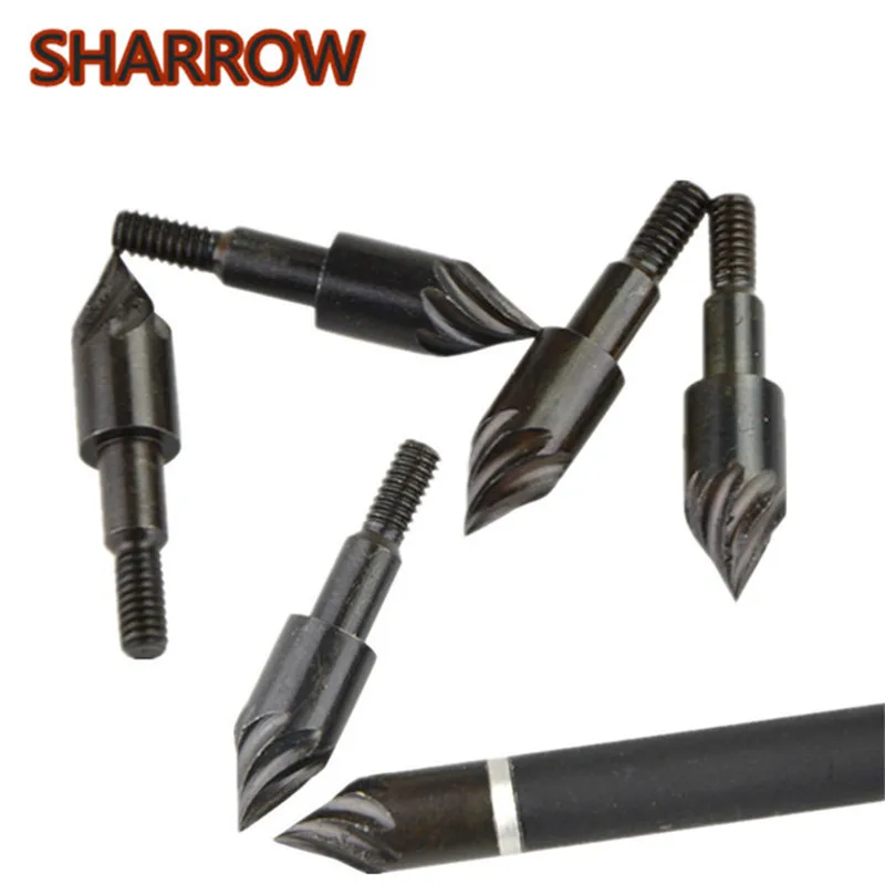 Seta com Arco e Flecha Pontos de Campo Parafuso na Bala Dicas de Seta Broadhead para Seta Prática Tiro Acessórios 12 – 24 Pçs