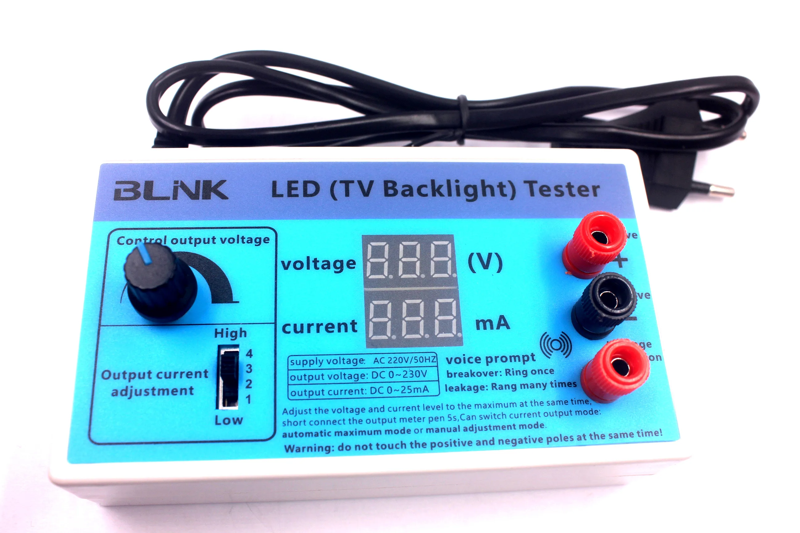 Светодиодный тестер с ЖК дисплеем 220 В переменного тока|tester led backlight|tester lcd tvtester lamp |