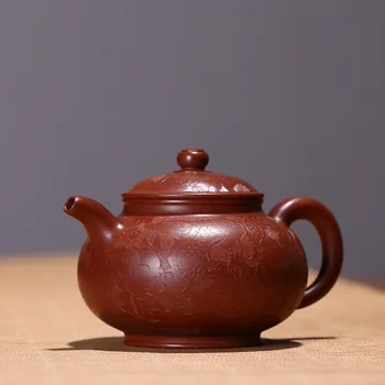 

Mud dahongpao teapot handmade kung fu kettle creative drinkware