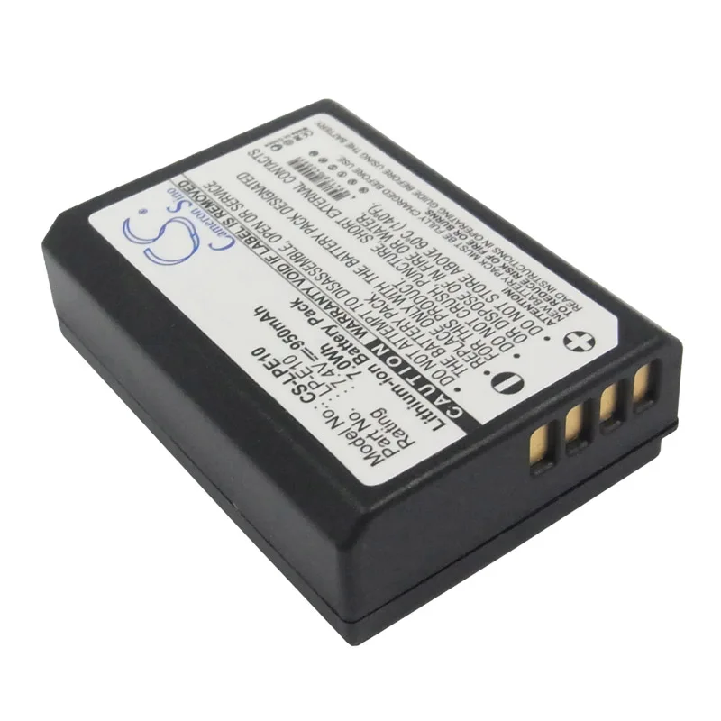 Аккумулятор для камеры LPE10 LP-E10 Canon EOS 1100D 1200D 1300D KISS X50 REBEL T3 / T5 Camera s Batteria 950mAh |