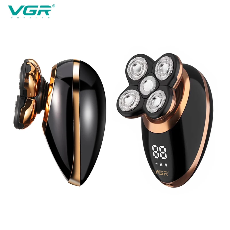 Top-selling Premium VGR V-316 Electric Shaver,  5-IN-1 Heads Razor with 5 Floating Heads,  All-inclusive Men's Shaver 5