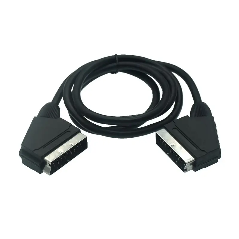 21-pin RGB Scart Cable - 1.5M Male to Male, Nickel-plated, for Scart Devices Description Image.This Product Can Be Found With The Tag Names Computer Cables Connecting, Computer Peripherals, PC Hardware Cables Adapters, Scart cable scart to scart cord