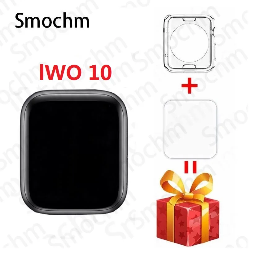 Smochm IWO 10 Bluetooth GPS умные часы серии 1:1 8 Plus 9 обновленные MT2503 спортивные Смарт для Apple