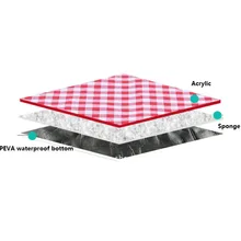 Походный коврик кемпинг водонепроницаемый портфель форма влагостойкий складной портативный водонепроницаемый открытый коврик для пикника одеяло