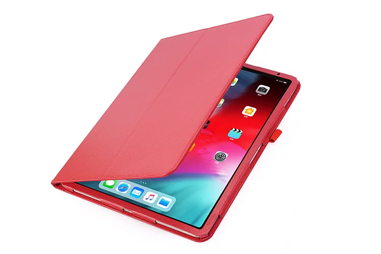 for iPad 12.9 Red Для iPad Pro 12,9 чехол 360 полный защитный PU кожаный чехол-подставка смарт-чехол для нового iPAD 12,9 Чехлы A1876 A2014 A1895 - Цвет: for iPad 12.9 Red