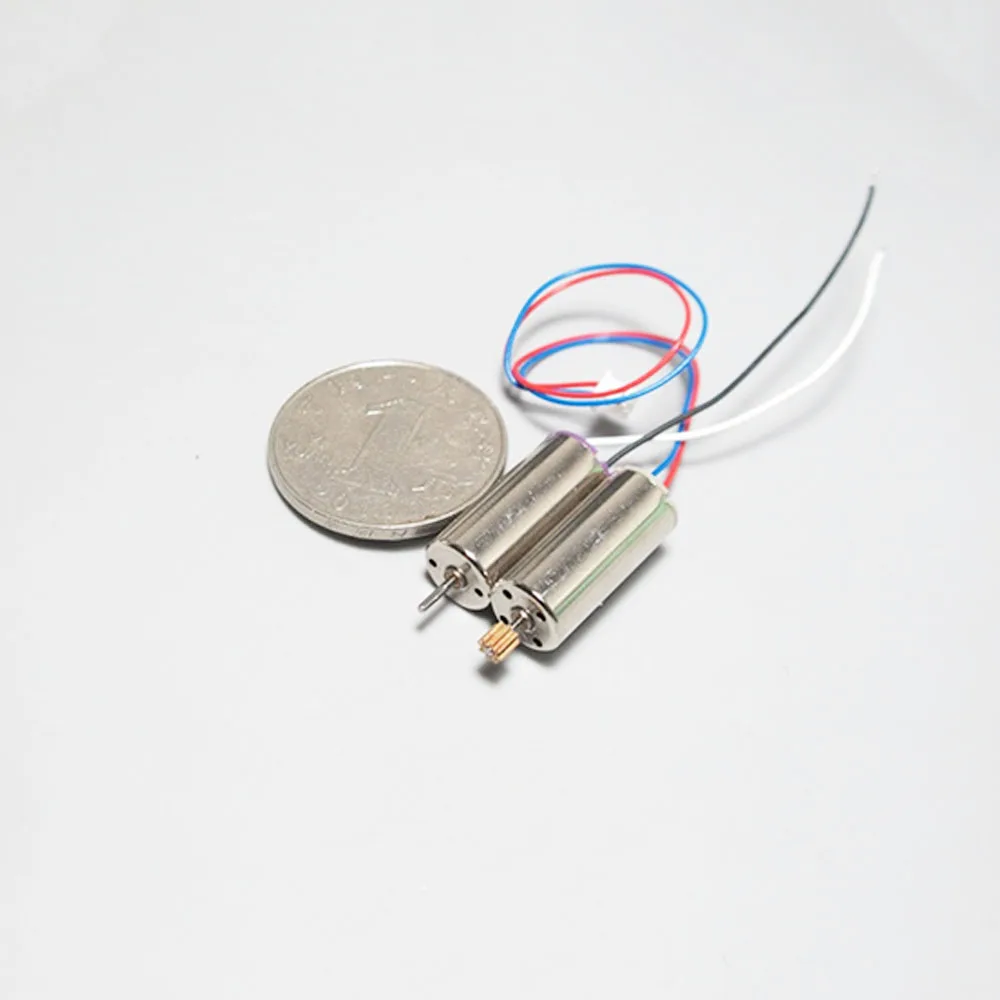 Moteur 8520 3.7V sans engrenage, avec son support de fixation et vis