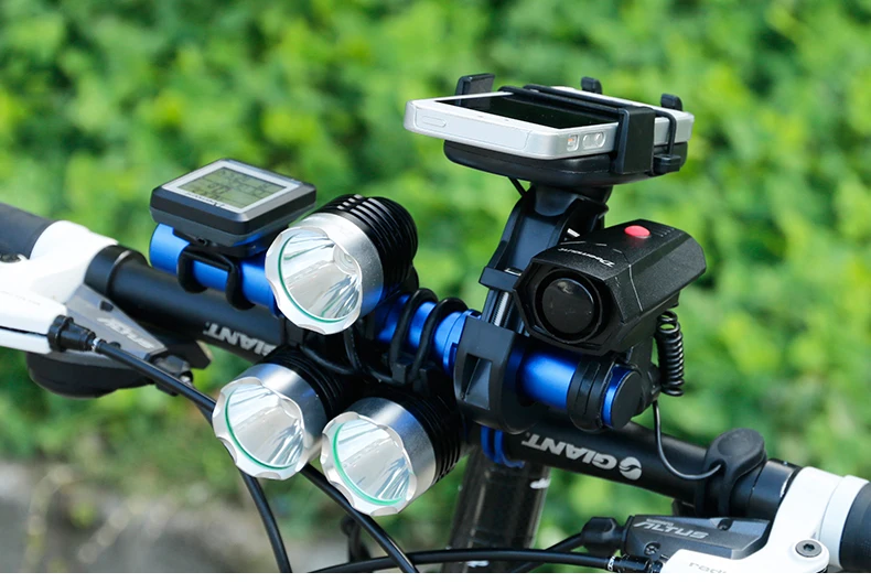 Description Picture 3 of itemDeemount 20CM Bicycle Handlebar Extended Bracket Headlight Mount Bar Computer Holder Lamp Alloy Carbon Fiber Support Extender