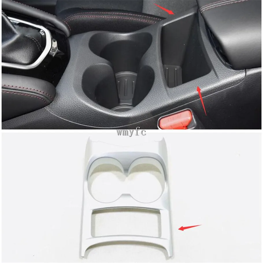 Аксессуары подходят для Nissan Qashqai J11 2019 ABS/матовая Передняя консоль Центральный