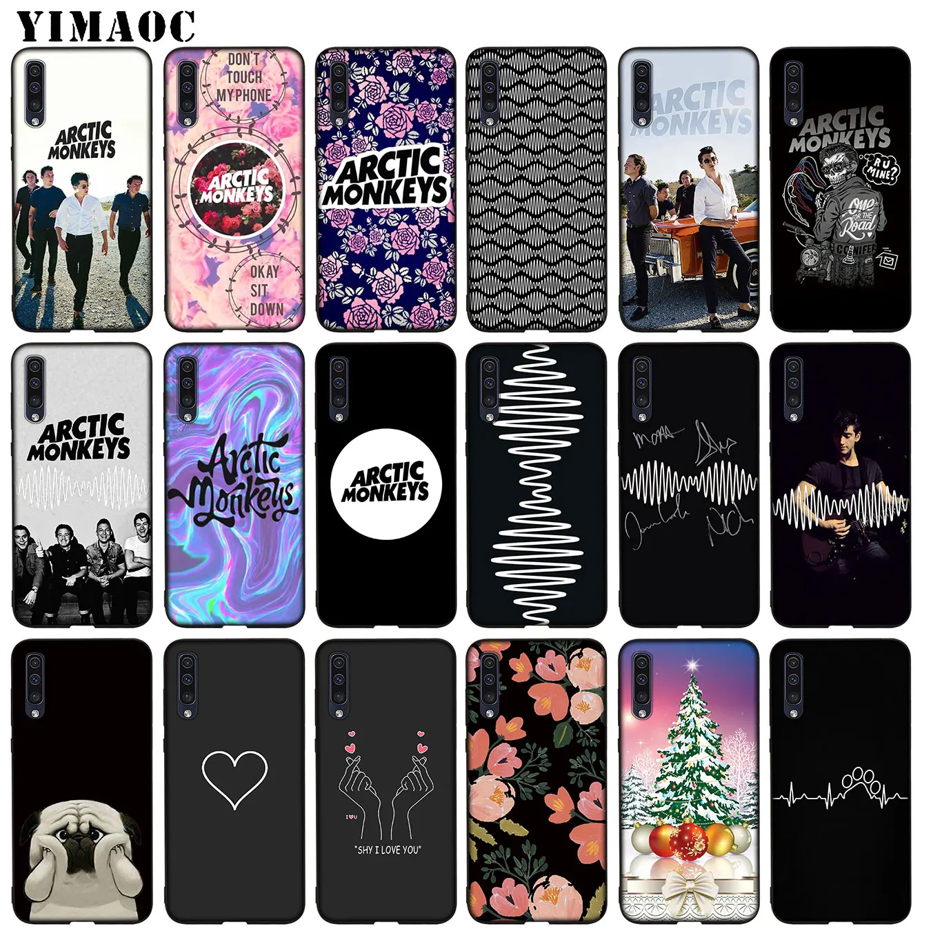 Милый мягкий силиконовый чехол YIMAOC ARCTIC MONKEYS из ТПУ для Samsung Galaxy A51 A71 A81 A91 A41 A21 A11 A01 M10