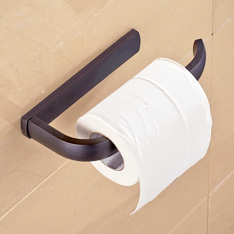 Toilet Paper Holder Набор оборудования для ванной комнаты, бронзовый держатель для зубной щетки, Держатель для полотенца, аксессуары для ванной комнаты - Цвет: Toilet Paper Holder