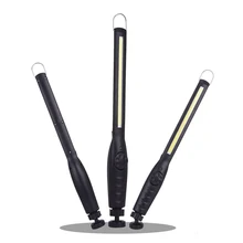 Usb зарядка COB инспекционный свет светодиодный рабочий свет полоса портативный с дисплеем состояния батареи