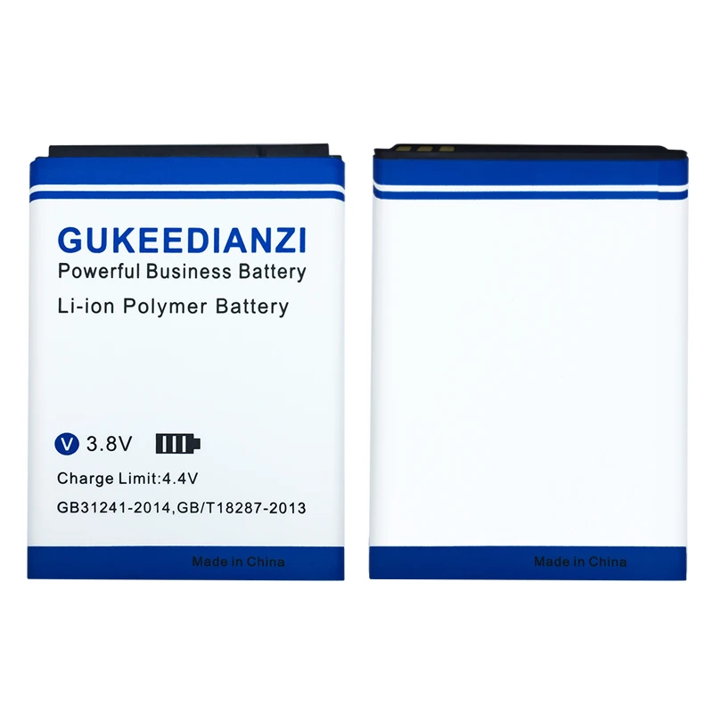 GUKEEDIANZI батарея для мобильного телефона AB1400BWML для Philips Xenium S301 S308 2550 мАч высокое качество сменные батареи