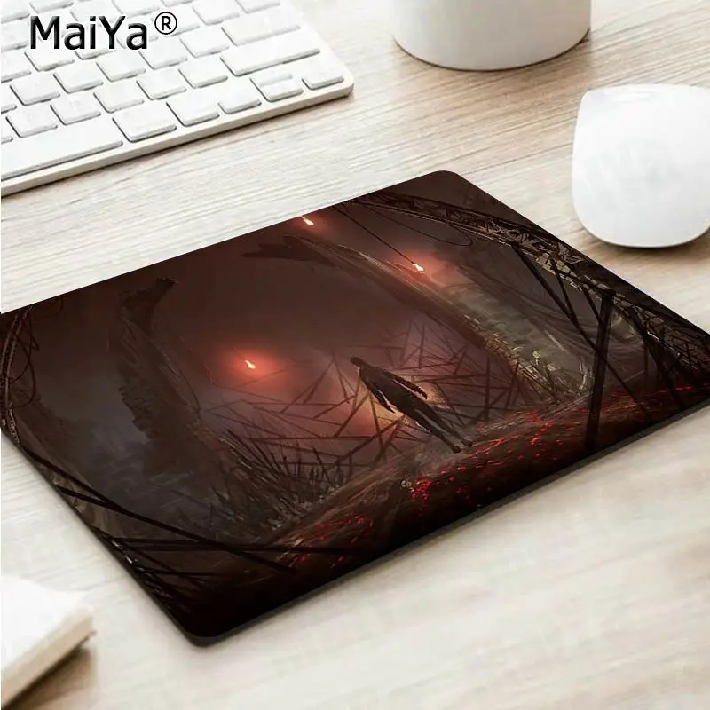 Not Lock Edge20x25cm Maiya нескользящий ПК Dead by Daylight игровой коврик для мыши из натурального каучука Настольный коврик большой коврик для мыши клавиатуры коврик - Цвет: Not Lock Edge20x25cm