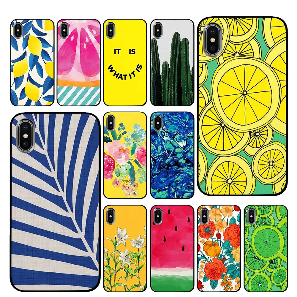 

cactus summersus Design For iPhone 5 5S SE 6 6s 7 8 Plus X XS Max XR Phone Cases